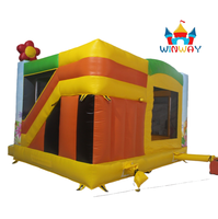 Château gonflable commercial en forme de papillon, aire de jeux pour enfants en plein air et en intérieur, château gonflable pour location de fête et jeux en plein air