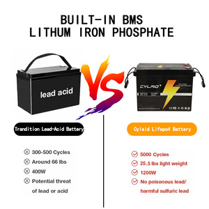 Pin lưu trữ năng lượng Lithium Ion LiFePO4 <span class=keywords><strong>12V</strong></span> 100AH 200AH 300ah cho hệ thống năng lượng mặt trời - Product Image 5