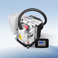 Système HVAC marin refroidi par eau Puremind 220V 50/60Hz R410A, conception compacte à profil bas pour bateaux et yachts, commande de vente en gros