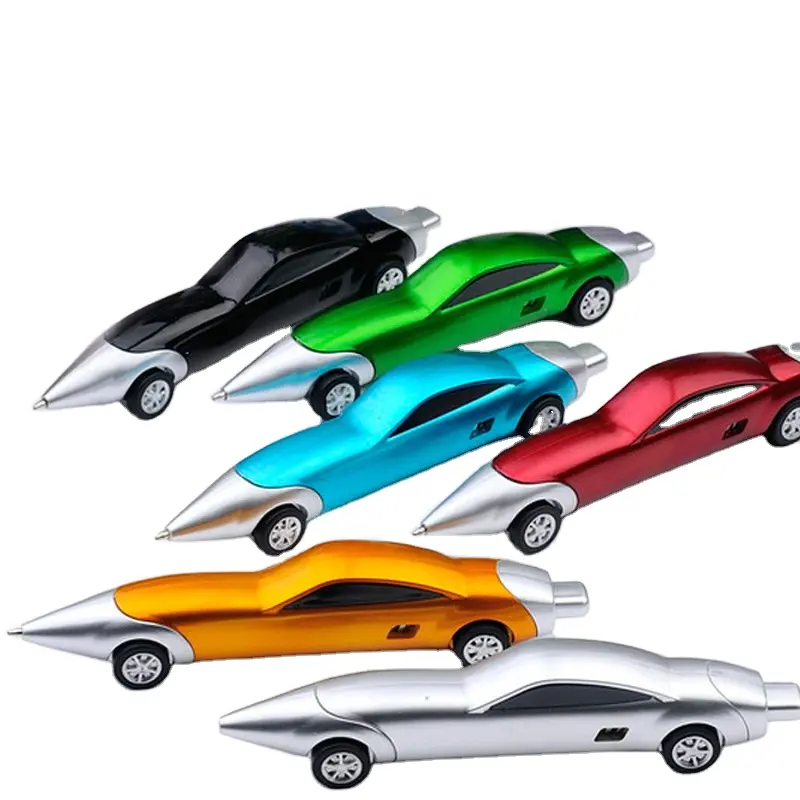 Japanese Korean Kids Creative Stationery Funny Novelty Drive Racing Car Design Children Gifts Mini Toy Shape car modeling pen