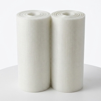 Maille de fibre de verre E-Glass tissée unie sans alcali de qualité industrielle pour matériaux muraux et couches d'isolation 600