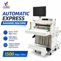 Machine d'emballage automatique haute précision et haute vitesse pour sacs postaux et sacs de coursier express pour le commerce électronique