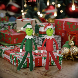 Elfo di natale ragazzi e ragazze divertenti forniture per feste promozionali - Product Image 6