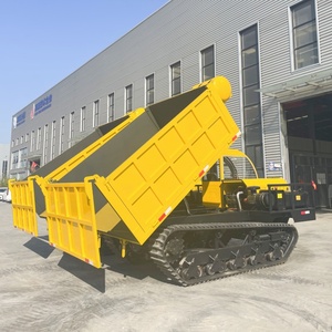 Camion benne hydraulique 12 tonnes 10 chenilles multifonctionnel agricole tout-terrain neuf à conduite à gauche - Product Image 2