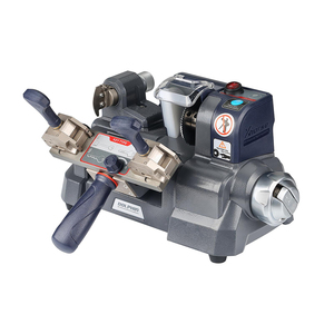 Machine à découper les clés Xhorse Dolphin <span class=keywords><strong>XP008</strong></span>, type mécanique mini, gris/bleu/or - Product Image 1
