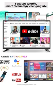 50 55 65 75 85 дюймов телевизор 4K smart tv OLED TV Android LED tv full screen dled tv