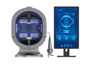 Analyseur de peau et de cuir chevelu <span class=keywords><strong>3D</strong></span> professionnel lumineux à intelligence artificielle, <span class=keywords><strong>scanner</strong></span> facial de bureau avec analyse des cheveux, appareil de diagnostic pour usage domestique - Product Image 2