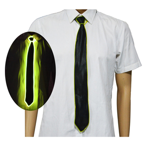 Led phát quang Tie khiêu vũ hiệu suất ánh sáng lạnh Tie bán buôn phát quang EL hộp đêm Tie - Product Image 4