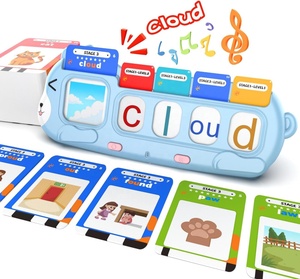 Cartes Flash Parlantes avec Machine Sonore, Jeux <span class=keywords><strong>de</strong></span> Fusion <span class=keywords><strong>de</strong></span> Mots et <span class=keywords><strong>de</strong></span> Mathématiques, Ensemble d'Activités Éducatives <span class=keywords><strong>de</strong></span> Lecture et <span class=keywords><strong>de</strong></span> Comptage - Product Image 1