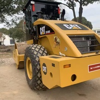 Compacteur de sol CAT CS683E d'occasion, 90% neuf, matériel de construction CS56B, de haute qualité, en vente