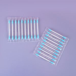 Bastoncillos de algodón portátiles <span class=keywords><strong>para</strong></span> maquillaje de viaje de 10 unidades, bastoncillos de algodón de colores empaquetados de forma independiente, hisopo de algodón <span class=keywords><strong>para</strong></span> maquillaje, herramientas de belleza - Product Image 3