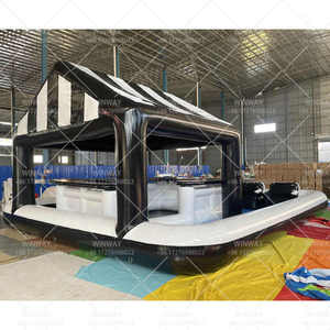 Bar Flotante Inflable Comercial Personalizado para Piscina con Barras Hinchables para Fiestas y Eventos Coloridos - Product Image 3