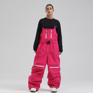 Pantalones de esquí para <span class=keywords><strong>hombre</strong></span>, nuevos deportes profesionales sueltos para exteriores, tabla individual y doble, a prueba de viento, cálidos, pantalones de esquí transfronterizos para mujer - Product Image 1