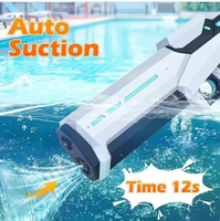 Puissant Pistolet à Eau Électrique avec Absorption Automatique, Tir en Rafale Continu pour Enfants, Grande Capacité et Longue Portée