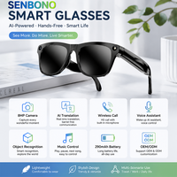 Lunettes Intelligentes OEM/ODM avec Traduction IA, Enregistrement Vidéo 8MP, Reconnaissance d'Objets, Enregistrement Audio, Caméra Étanche IPX-4