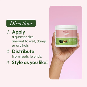 Gel Acondicionador Sin Enjuague Hidratante de Marca Blanca para Cabello Rizado 3 en 1: Desenredante, Control de Frizz y Gel Estilizador para el Cuidado del Cabello Rizado - Product Image 5