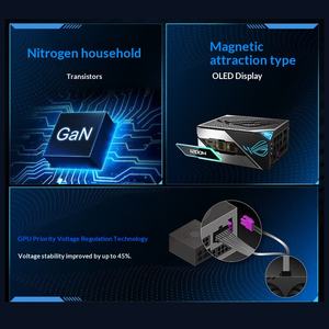 <span class=keywords><strong>Alimentation</strong></span> ATX 3.1 entièrement modulaire ROG Player Country Raytheon 3e génération 1200W Titanium Gold pour ordinateurs de bureau - Product Image 2