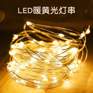 Ming Anjia LED <b>Copper</b> Wire Light String Winter Melon Shape Decorative Lamp Nordic Style For Home Decoration - Product Image 5
