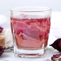 Bourgeons de rose Mo Hong séchés à l'air, roses rouges foncées comestibles de qualité alimentaire, fleurs parfumées naturelles, vente en gros en vrac pour tisanes