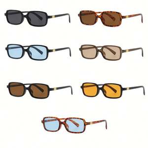 Gafas de Sol Rectangulares Punk Retro de Moda 2025 para Mujer, Gafas de Sol Cuadradas Pequeñas con Protección UV400 - Product Image 6