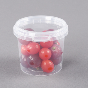 Cốc Đựng Súp Tròn 520Ml Dùng Một Lần Nắp Khóa Rõ Ràng Bằng Nhựa Hộp Đựng Đồ Có Nắp Đậy Khóa Ép Phun - Product Image 4