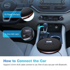Wireless Rechargeable <strong>CD</strong> <strong>Player</strong> with LCD Display and for <strong>Bluetooth</strong> Function - Product Image 4
