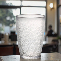 Tasse de boisson chaude en plastique, 345ml, baguettes réutilisables, personnalisées, pour restaurant, YG8931