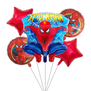 Tùy Chỉnh <span class=keywords><strong>Spiderman</strong></span> Chủ Đề Bóng Thiết Lập Trang Trí Siêu Anh Hùng Sinh Nhật Đảng Bóng Bay Trang Trí Kit - Product Image 6
