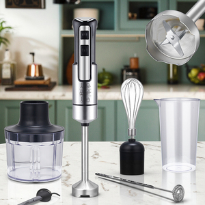 <span class=keywords><strong>Blender</strong></span> Stick Mixer Komersial Bahan Stainless Steel untuk Suplemen Makanan, Mixer Elektrik Genggam untuk Dapur - Product Image 3