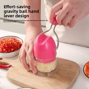 Éminceur manuel à ail pour cuisine, en ABS, facile à démonter et à nettoyer, pour légumes et oignons - Product Image 3