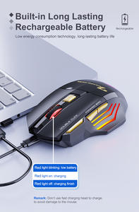 Teclado Inalámbrico Silencioso <span class=keywords><strong>IMICE</strong></span> GW-X7, Recargable, Modo Dual, 7 Teclas Luminosas, 2.4G, Ergonómico, Fotoeléctrico, para Diestros - Product Image 6