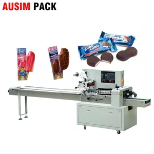Máquina de embalaje profesional para galletas, bandeja de carne de congelación, embalaje de verduras y frutas