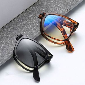 Gafas de Computadora Plegables con Marco Cuadrado para Hombre y Mujer, Venta al por Mayor, 2022, Anti Luz Azul, Fotocromáticas - Product Image 1