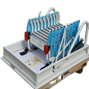 <span class=keywords><strong>Escalier</strong></span> duplex intérieur au design moderne, échelles pliantes en acier pour grenier, <span class=keywords><strong>main</strong></span> <span class=keywords><strong>courante</strong></span> rétractable, escaliers rétractables pour matériaux de construction - Product Image 1