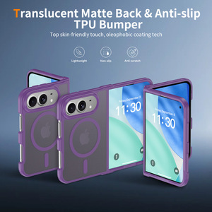 เคสโทรศัพท์ LeYi Protection สำหรับ iPhone 18 Fold TPU Bumper พร้อ<span class=keywords><strong>ม</strong></span>แม่เหล็กในตัว ป้องกันแรงกระแทก สำหรับ iPhone 18 Ultra - Product Image 6
