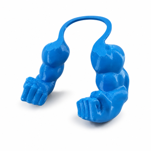 Pendentif fantaisie amusant en forme de bras musclés imprimés en 3D pour chat, accessoire photo original, jouet de blague pour chats et chiens - Product Image 4