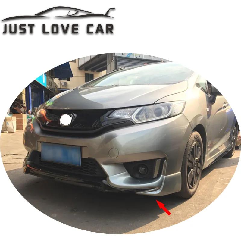 KIT Bodi BUMPER Depan HONDA JAZZ FIT GK5, BUMPER, Bibir Belakang, Penyebar, Rok Samping 2014 2015 untuk 2016 2017