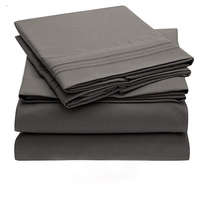 Mükemmel kalite % 100% polyester mikrofiber yerleştirilmiş tabaka seti