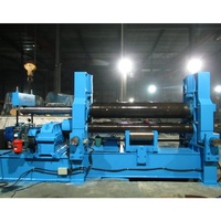 En acier Plate Rolling Machine À Cintrer 3 Rouleau Plaque De Pliage Feuille De Laminage des Métaux Machine