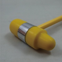 Marteau de réflexe médical pour diagnostic nerveux, type allemand, en caoutchouc à impact, coloré, pour professionnels de la santé
