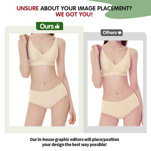 Premium Factory Wholesale Women Plus Size Seamless Wireless Lingerie Soft Stretch Sexy Sleeping Everyday Comfortable Wear <b>Bra</b> - Product Image 3