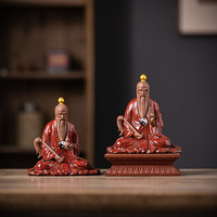 Wuyang céramique chinoise Taishang Laojun taoïste Sanqing maître ancestral dieu moral ciel statue maison table offrant une décoration