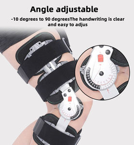 <span class=keywords><strong>Rodillera</strong></span> Estabilizadora con Correa de Velcro y Ángulo Ajustable para Rehabilitación y Recuperación de Lesiones - Product Image 2