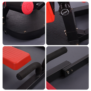 Máquina de Sentadillas Sissy-Squat Multifuncional 3 en 1, Banco de Entrenamiento para Sentadillas Profundas, Extensiones de Piernas y Entrenamiento de Abdominales, Gimnasio en Casa - Product Image 4