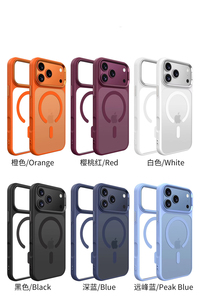 Für iPhone 17 durchsichtige Hartschalen-PC-Rückseite mit weichem TPU-Bumper, für iPhone 18 Pro magnetische kratzfeste Hülle, niedrige Mindestbestellmenge, schnelle Lieferung. - Product Image 6