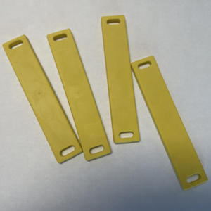 UTR-9018 SlimFlex Tag UHF RFID Flexible sur étiquette métallique étiquettes RFID industrielles polyvalentes pour la gestion de la bobine de tuyauterie - Product Image 4