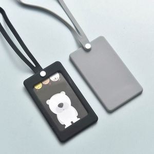 Hot Selling Silicone <b>ID</b> Card <b>Holder</b> Popular Business Card Case Tag with Badge Name Card Case for Professional Use - Product Image 2