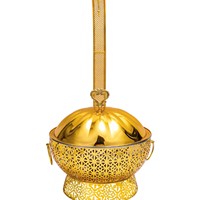 BOSAI BS-08/25-B059 Edelstahl Gold Kürbis-Form Brennstoffbetriebener Isolierter Buffet-Server 6L/4,5L/8L für Hotels und Restaurants