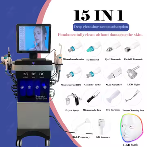 เครื่องดูแลผิวหน้า 15 in 1 ทำความสะอาดผิวด้วยระบบไฮโดรไมโครเดอร์มาเบรชั่น ออกซิเจนเจ็ท อควาพีลลิ่ง ไฮดราเดอร์มาเบรชั่น - Product Image 3