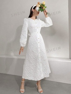 Tessuto Jacquard con disegno dimensionale 3D tessuto tessuto Jacquard Pattern per la realizzazione goffo abiti Jacquard vestiti - Product Image 2